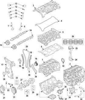 Nissan 10103-5ee0a Genuine Short Block