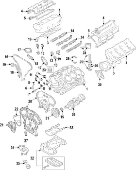 11000-ey37b Nissan Genuine Cylinder Block