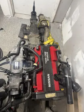 Ca18det Nissan S13 180sx 1.8l Turbo Engine Rwd Manual Transmission Jdm Motor