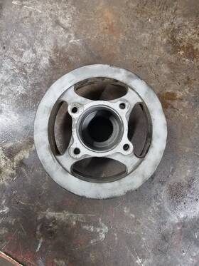 Perkins 3115t051 Crankshaft Pulley For 1004 And 1103c Series Diesel Engines