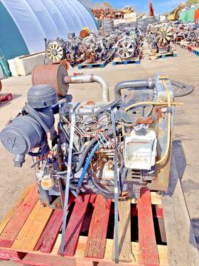 Perkins 404d-22 4cyl 2.2 Liter Engine Exc Runner Low Hours Out Of Sweeper