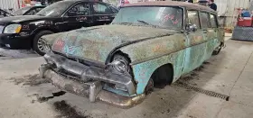 300.ch3s55 Plymouth 1955 Wagon Core Long Block Engine 8-241 Stuck 1131968