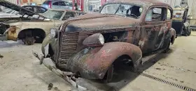 300.gm2s37 Pontiac Core Long Block Engine 6-223 Stuck Fits 1937 1148816