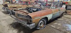 300.gm2s63 Pontiac 1963 Catalina Core Long Block Engine 8-389 1100650