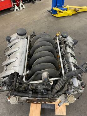 Porsche Wp1ac29p36la90807 Used 2006 Cayenne Turbo Engine - Needs Rebuild Or For Parts Only