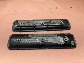 Rolls-royce Ue32379 Silver Spirit 1986 6.8l V8 Engine Valve Cover Pair Oem 71k Miles