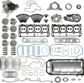 Stratoforge Qb-dtb-jp5700-001 5.7 Hemi Engine Rebuild Overhaul Kit Piston Water Pump #hs26284pt1