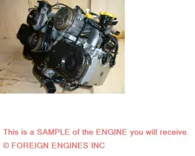 300.su1o04 Subaru 2004 Jdm Legacy Outback Sus 2.0l Replacement Engine Ej20