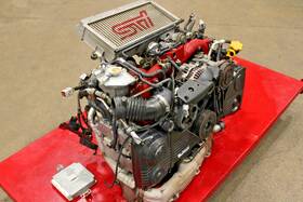 Subaru Ej207-v8 Jdm 2003-2005 Wrx Sti V8 Engine 2.0l Ej207 Turbo Motor Ecu Gdb