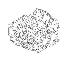 Subaru Oem 10103ac870 Genuine Sti Short Block