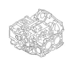 10103ac870 Subaru Oem Genuine Sti Short Block