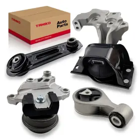 69257 Tahiko Engine Motor Transmission Mount Front Rear 2008-2013 Rogue L4 2.5l 4wd Black