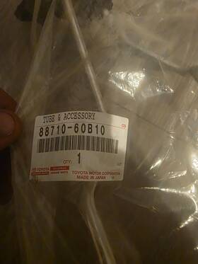 Toyota 88710-60b10 Genuine 2016-2021 4runner Tube Assy Air Conditioner New