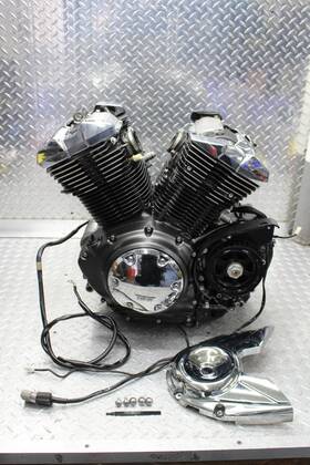 Yamaha 7810720 2008 V Star 950 Xvs950 Complete Engine Good Compression See Photos