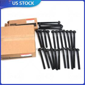 Zzhcar 6742-01-3270 26pack Cylinder Head Bolts Sets For Cummins Isx Isx15 Qsx 3678804