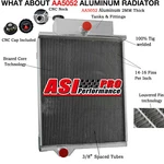 For John Deere Tractor 4000 4020 4-ROW Aluminum Radiator AR40832 AR46434 AR49454 New. Price: $259.00.