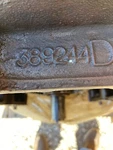 Engine Oldsmobile 1967 425 Short Block Used. Price: $2500.00.