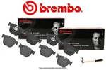 Front+rear Brembo Nao Premium Low-met Disc Brake Pads And Sensor BB109063 New. Price: $263.00.