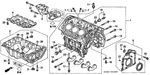 Genuine Honda Block Assembly Cylinder 11000-RCJ-A00 New. Price: $1942.85.