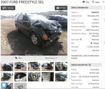 Used Engine Complete Assembly Fits: 2007 Ford Freestyle 3.0L Vin 1 8TH Digit Gra. Price: $609.90.