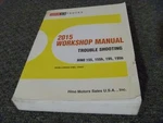 2015 Hino 155H 195H Truck Engine Workshop Troubleshooting Manual Xz Good. Price: $117.31.