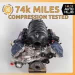04-16 Maserati Quattroporte M139 4.2L V8 F136U Engine Motor Assembly Oem 74K Used. Price: $1685.23.