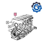 New Oem Mopar Short Block Engine For 2013 Fiat 500 1.4L I4 Multiair 8238704AA. Price: $2609.96.