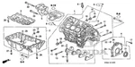 Genuine Honda Block Assembly Cylinder 11000-PVK-A00 Qty New. Price: $1100.72.