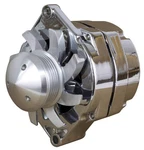 Chrome Billet Style 1 Wire Alternator For 6 Groove Serpentine Belt New. Price: $195.20.