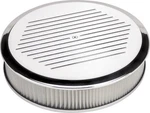 Billet Specialties Ball Milled Polished Aluminum Air Cleaner,large ROUND,14" New. Price: $271.95.