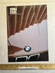 Vintage 1986 Bmw 528E 535I Bavarian Motor Works Munich Germany Sales Brochure Used. Price: $13.99.