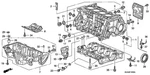 Genuine Honda Set Cylinder Block 04110-RNA-307 Qty New. Price: $1079.79.