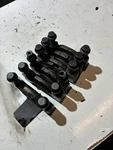 Mercedes Engine Crankshaft Caps 6020111101 OM602 2.5L Td Used. Price: $150.00.