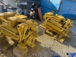 Pair Caterpillar (cat) 3208T Turbo Diesel Engine 375 Hp 2-1 Transmission Used. Price: $22500.00.