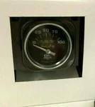 Carroll Shelby Signature Autometer 2 1/16" Oil Pressure Gauge Kit New. Price: $104.95.