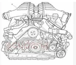 Engine Motor Oem 2006 Bentley Fly Spur 1YR Wrnty Used. Price: $2200.00.