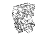 Genuine Bmw Exchange Short Engine 11-00-9-070-733 New. Price: $6655.02.