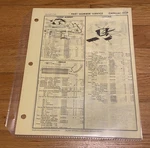 1959 Cadillac Numbers/parts Book Gm 6200/6300/6400/DEVILLE/ELDORADO Used. Price: $19.99.