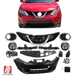 For Nissan Rogue Sport 2017-2019 Front Bumper Kit With Grille/fog Lamps/brackets New. Price: $599.99.