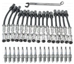Ignition Tune-up Kit Ngk Spark Plugs + Wires Tool For Mercedes V8 M113 Engines New. Price: $286.35.