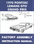 1970 Pontiac Bound Assembly Manual Gto Lemans Tempest Grand Prix Factory New. Price: $47.95.
