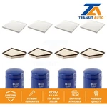 Air Cabin Engine Oil Filters (12 Total) Kit For 2010 Chevrolet Equinox 3.0L New. Price: $98.30.
