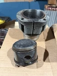 80MM Porsche 911T 2.0 Piston And Lot Cast Iron Cylinders 80V69 Used. Price: $400.00.