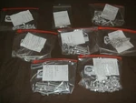 66 69 Pontiac OHC6 Aluminum Engine Bolt And Nut Kit, With P. S. Stick Shift. New. Price: $100.00.