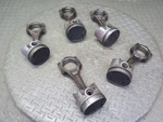 89-92 Toyota Supra MA70L MK3 7MGE Na Set Of 5 Engine Piston W Connecting Rod Oem Used. Price: $247.75.
