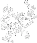 Genuine Subaru Cylinder Block 11008AB360 New. Price: $1163.79.