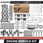 G4NC Engine Rebuild Overhaul Kit For 2017 Kia Soul 2016 Hyundai Tucson 2.0L New. Price: $303.99.
