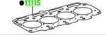 2022-2026 Corolla Cross M20AFKS Head Gasket Genuine Oem New. Price: $79.99.