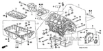 Genuine Honda Block Assembly Cylinder (dot) 11000-RGM-810 New. Price: $784.18.