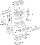 Genuine Kia Cylinder Block 338P3-2BH00 New. Price: $1675.44.